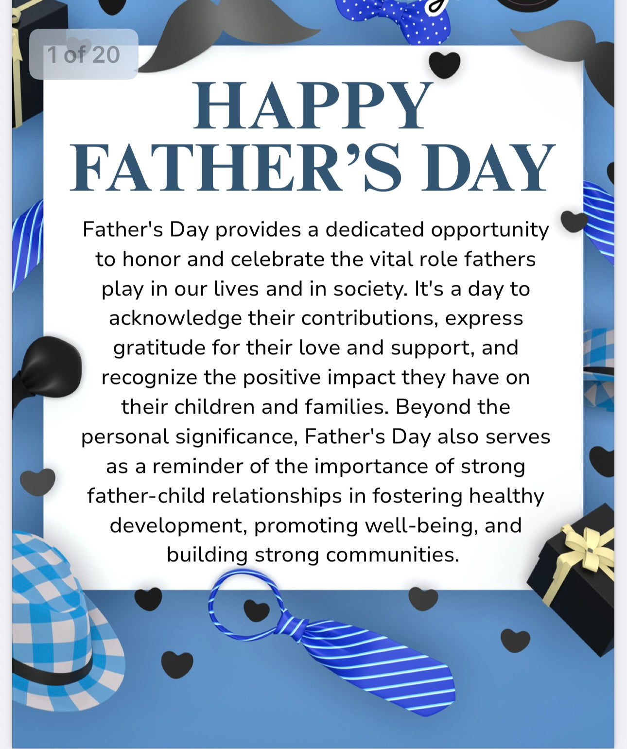 Father’s Day Digital Party File