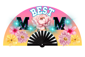 Mother's Day Clacking Line Dancing Fan