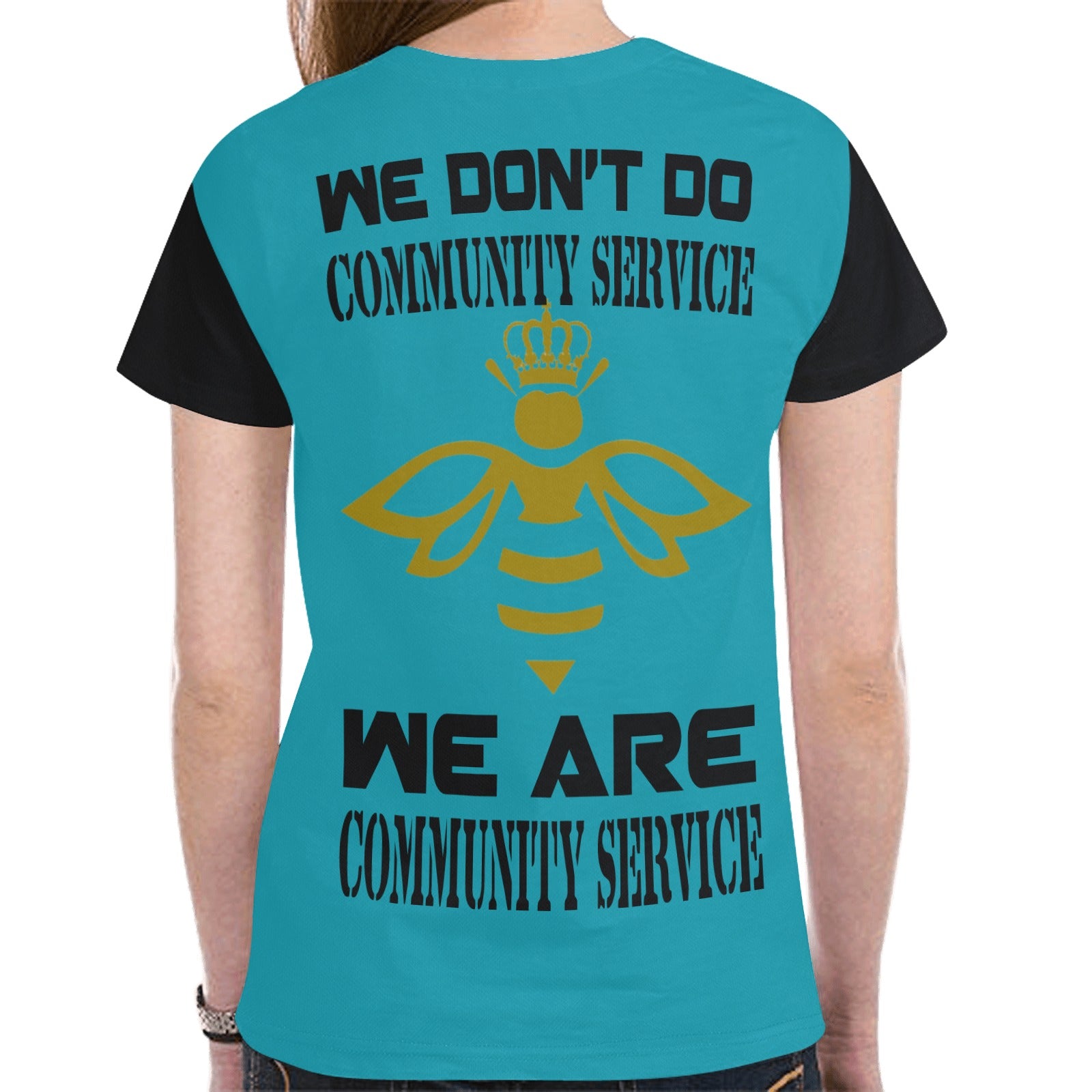 Pi Mu Phi Community Service shirts 1 New All Over Print T-shirt for Women (Model T45)