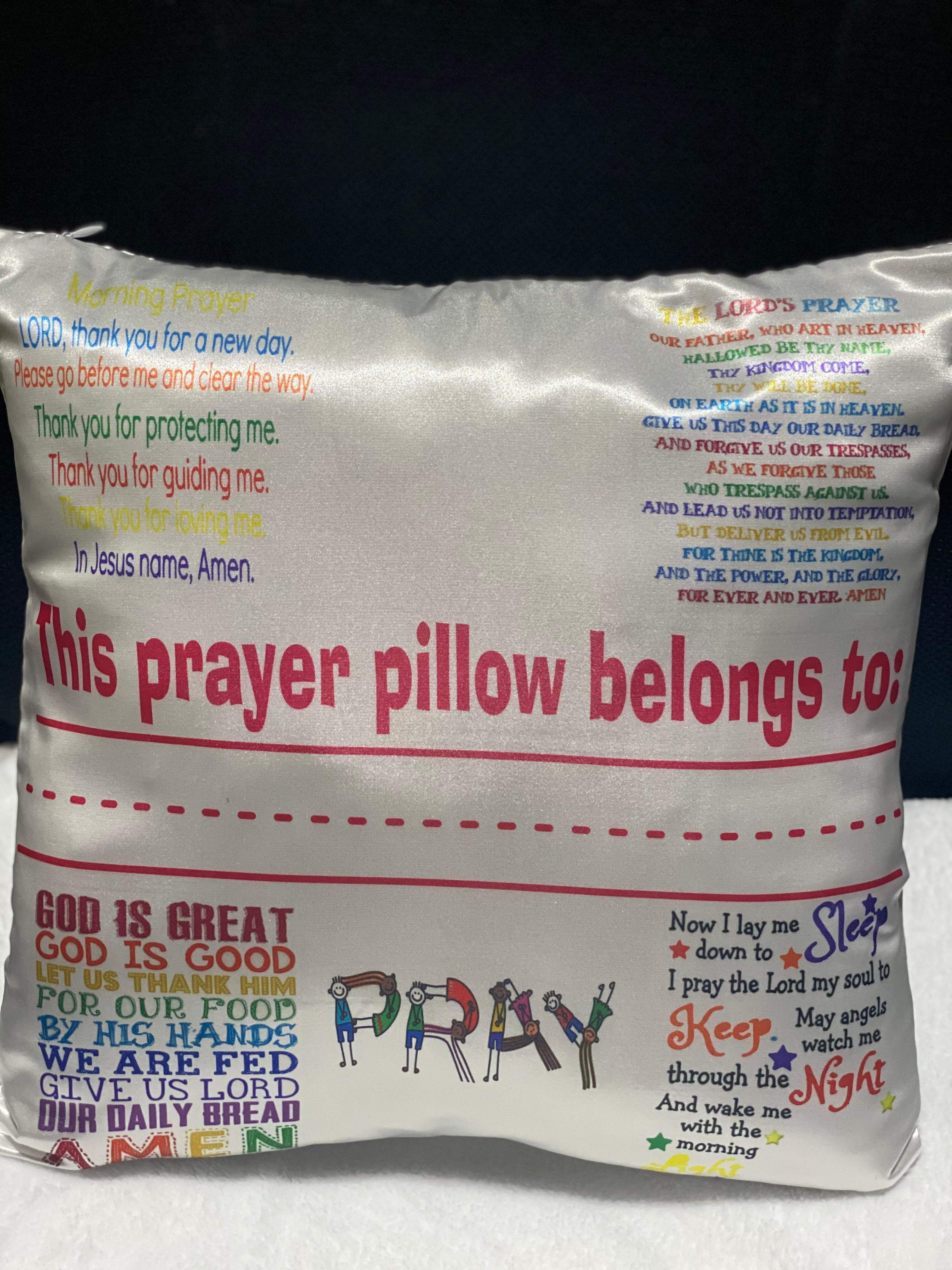 Kids Prayer Pillow