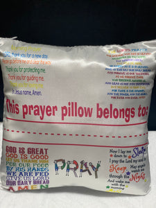 Kids Prayer Pillow