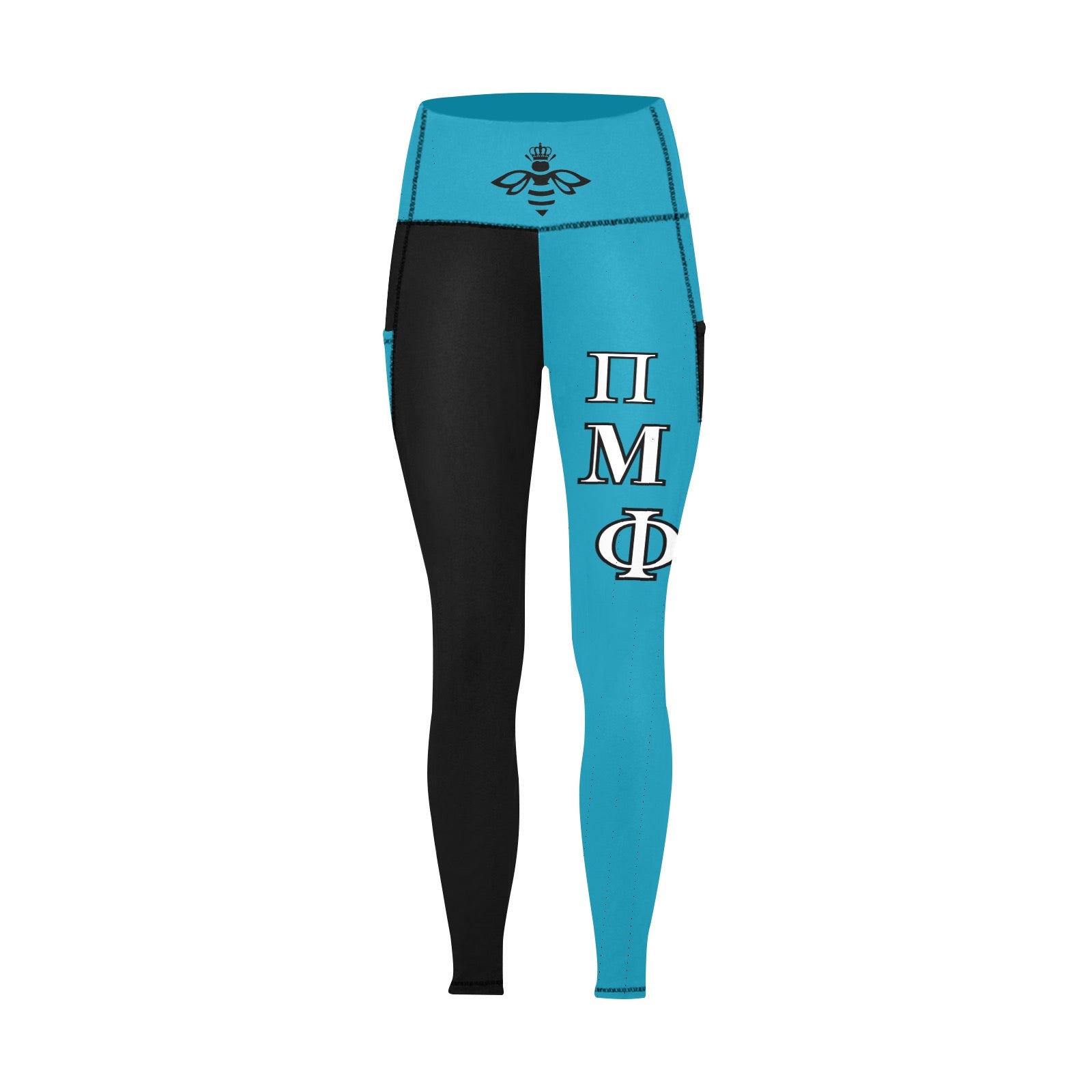 Pi Mu Phi tights All Over Print Leggings with Pockets (Model L56)