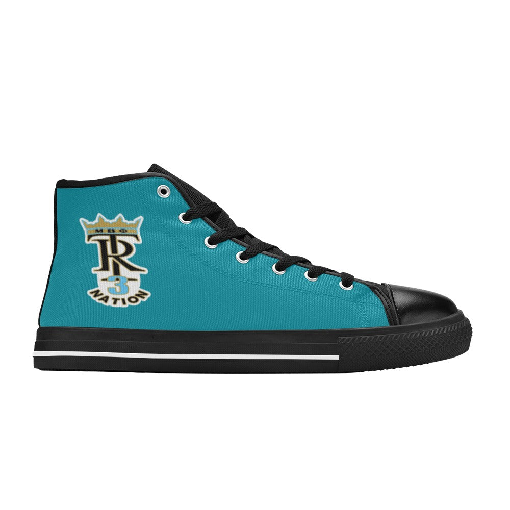 Tr3 chucks Men’s Classic High Top Canvas Shoes (Model 017)