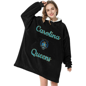Carolina Queens Blanket Hoodie for Women
