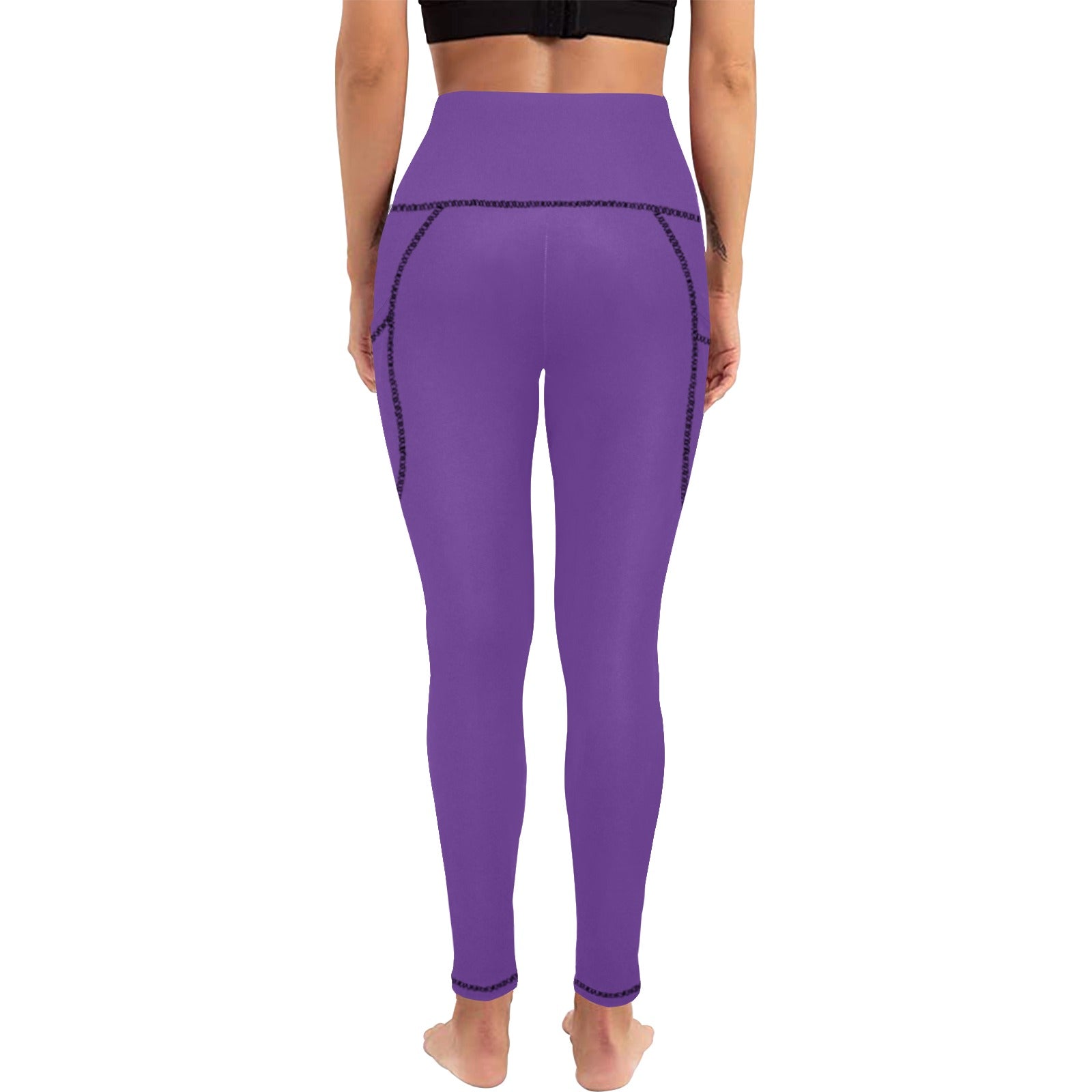 Theta Phi Eta Tights All Over Print Leggings with Pockets (Model L56)