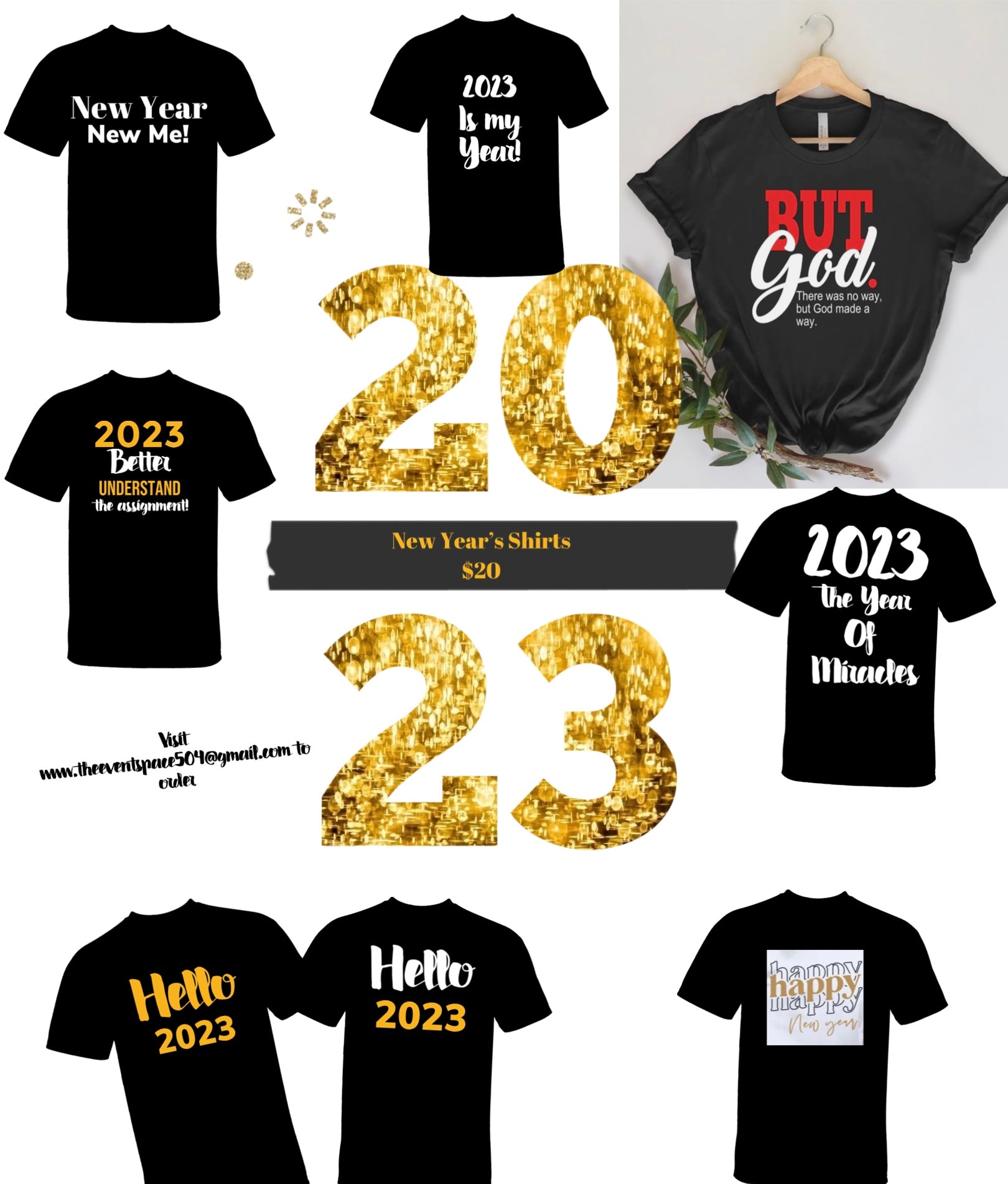 New Year’s Tshirts