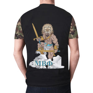 Mu Beta Phi Camo Tee New All Over Print T-shirt for Men (Model T45)