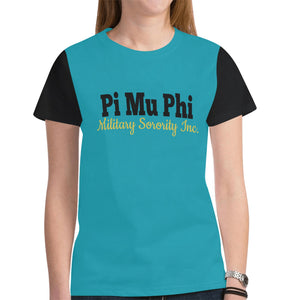 Pi Mu Phi Community Service shirts 1 New All Over Print T-shirt for Women (Model T45)