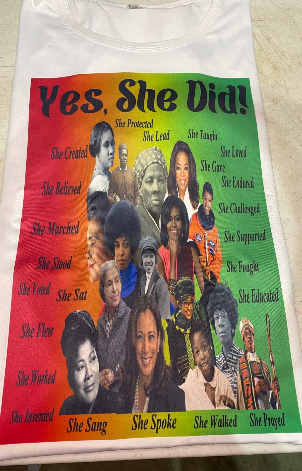 Yes She Did!