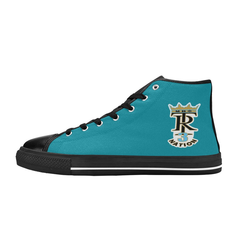 Tr3 chucks Men’s Classic High Top Canvas Shoes (Model 017)