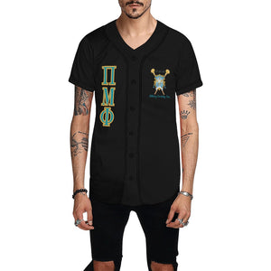 Pi Mu Phi Jersey All Over Print Baseball Jersey for Men (Model T50)