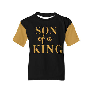 Son of a KING Kids' All Over Print T-shirt (Model T65)