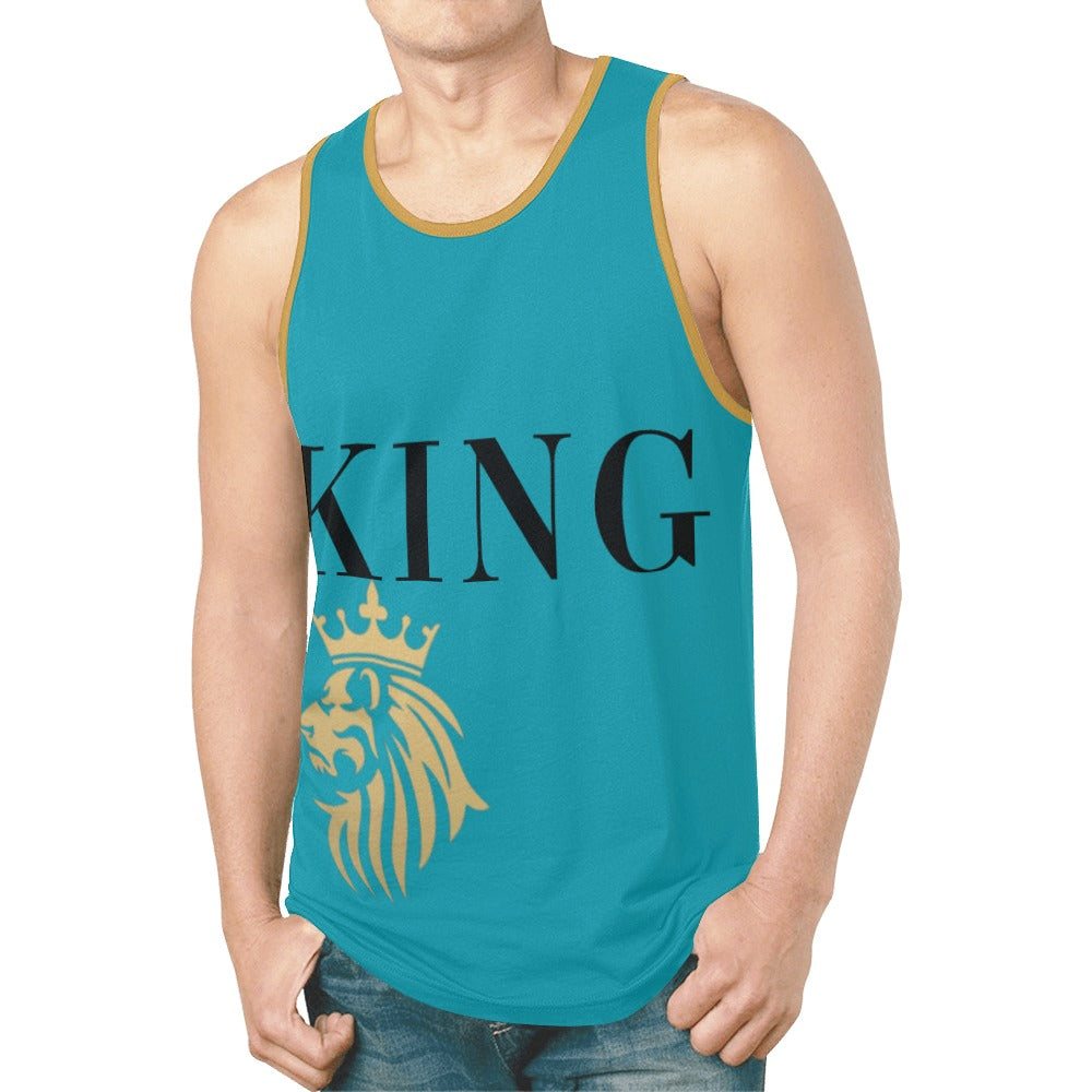 Mu Beta Phi King Tank New All Over Print Tank Top for Men (Model T46)