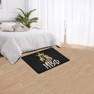Area Rugs Mu beta phi Area Rug with Black Binding 2'7"x 1'8‘’