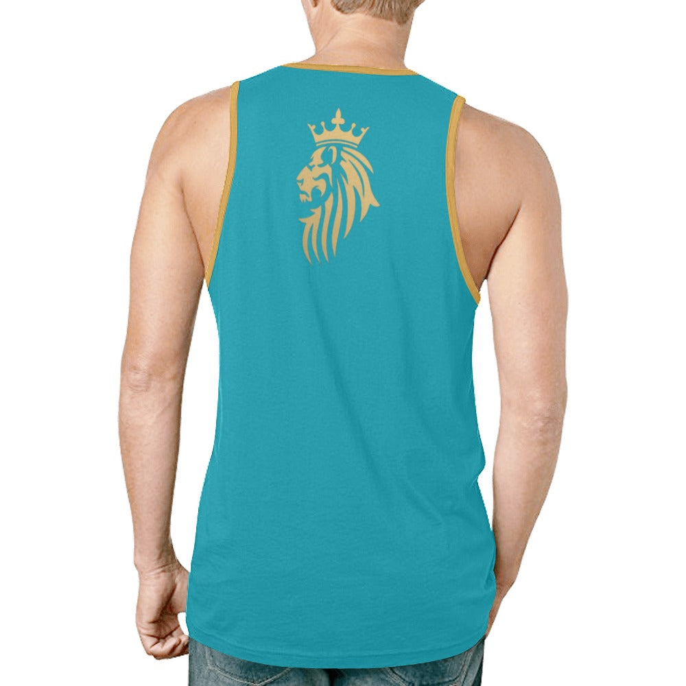 Mu Beta Phi King Tank New All Over Print Tank Top for Men (Model T46)