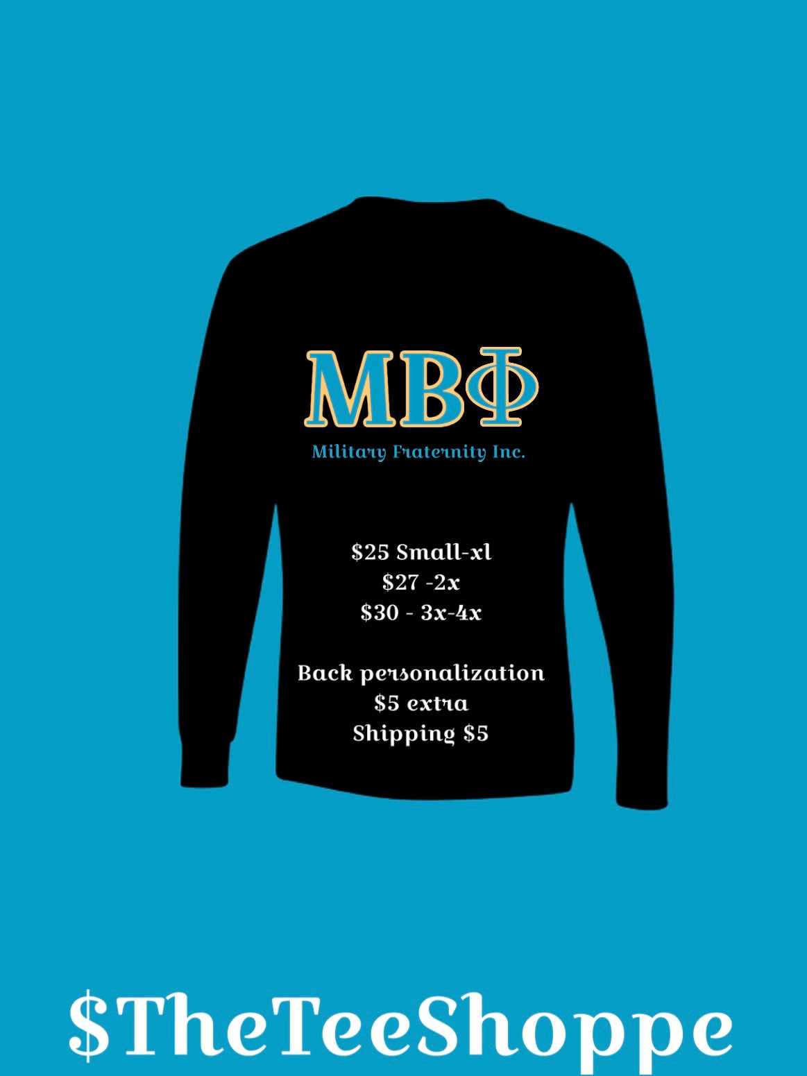 Mu Beta Phi Long Sleeve Shirts