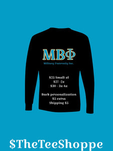 Mu Beta Phi Long Sleeve Shirts