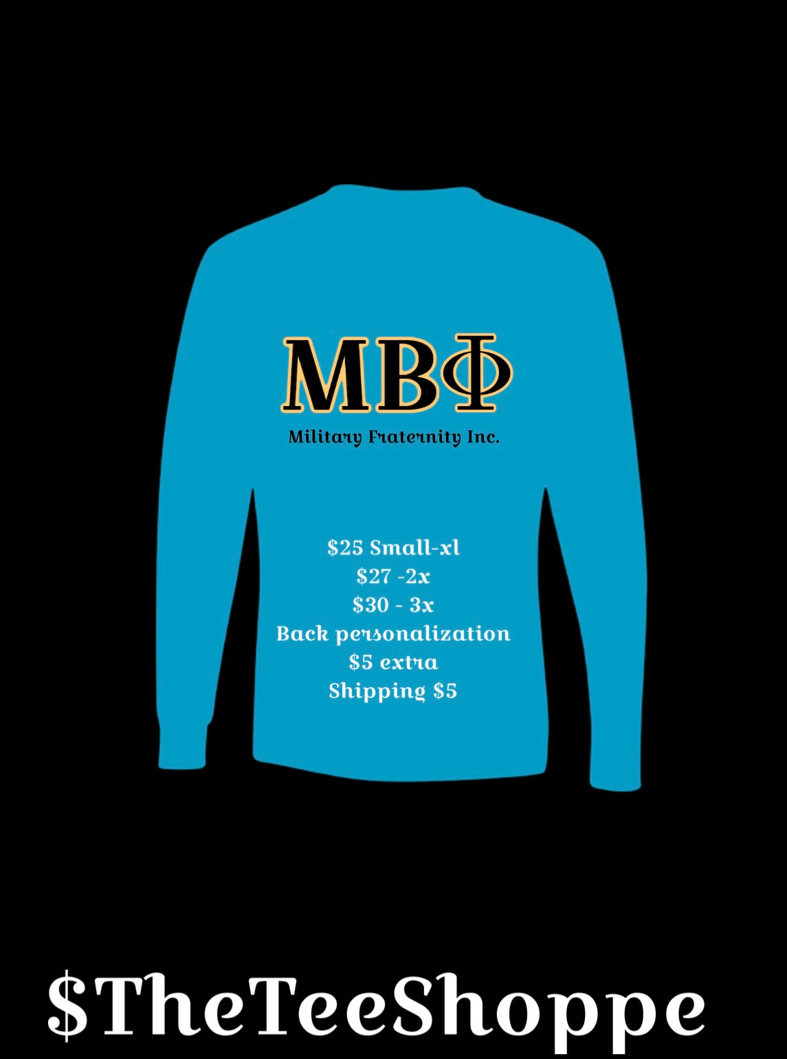 Mu Beta Phi Long Sleeve Shirts